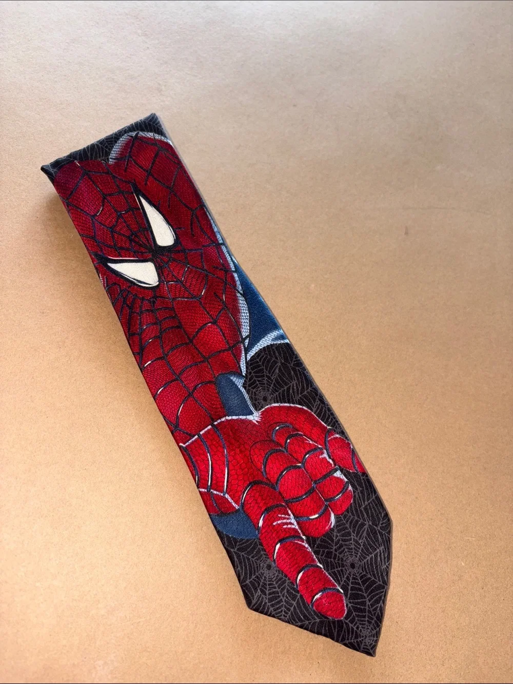 Spider-Man Tie 👔 🕸️ 100% Silk